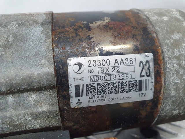 SUBARU 23300AA381 Motor de arranque  comprar en Ponferrada