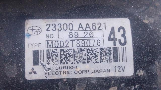 23300AA621 SUBARU Motor de arranque  disponible Ourense