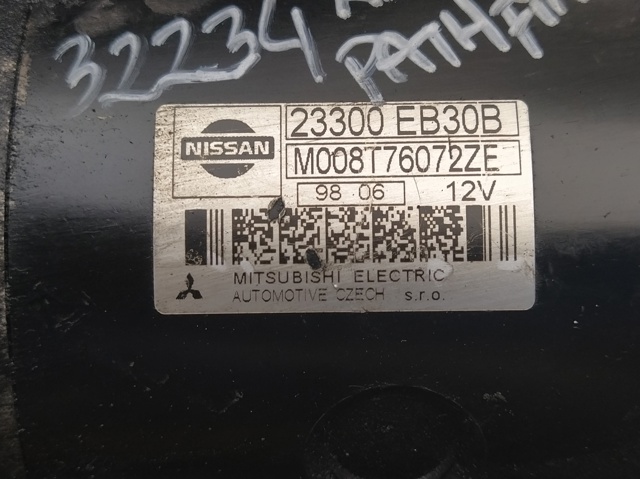 NISSAN 23300EB30B Motor de arranque  en stock Salamanca