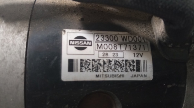NISSAN 23300WD001 Motor de arranque  comprar en Murcia