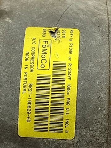 FORD 2355740 Compresor de aire acondicionado  disponible Valladolid