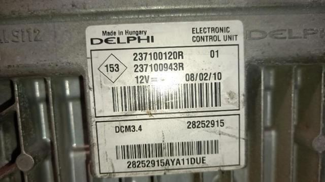 237100120R RENAULT ECU comprar Madrid