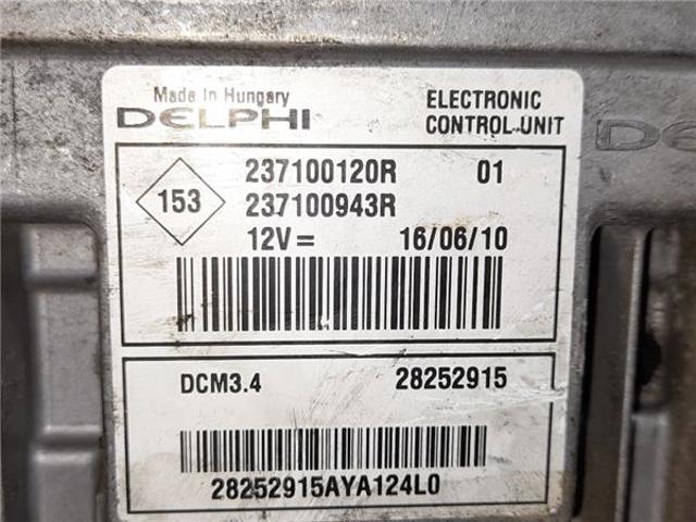 RENAULT 237100120R ECU comprar Barcelona