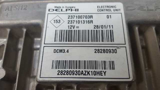 237100703R RENAULT Unidad de control del motor (ECU)  comprar en Jaén