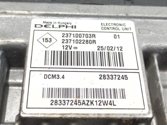 237100703R RENAULT ECU  en stock Huelva