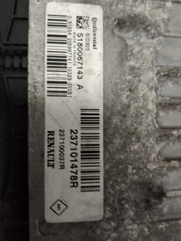 RENAULT 237101478R ECU comprar Tarragona