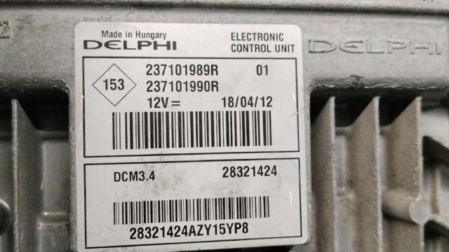 237101989R RENAULT ECU comprar Bilbao
