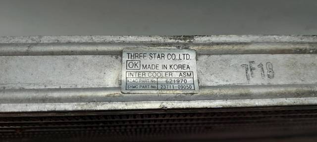 2371109050 SSANG YONG Intercooler comprar Alcalá