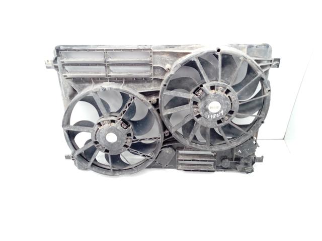 Difusor de radiador, ventilador de refrigeración, condensador del aire acondicionado, completo con motor y rodete 2402929 Ford