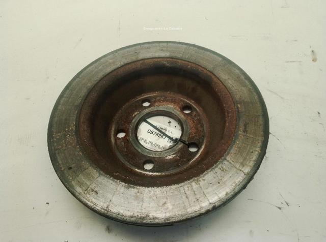 Disco de freno trasero Ford Puma J2K, CF7