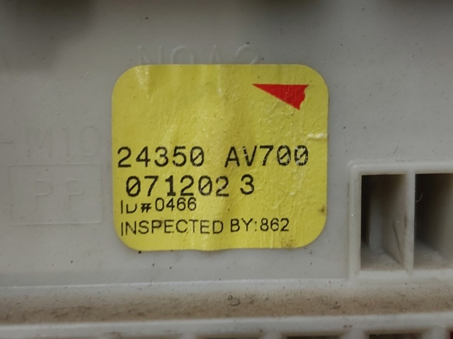 24350AV700 Caja de fusibles trasera interior  comprar en Pontevedra