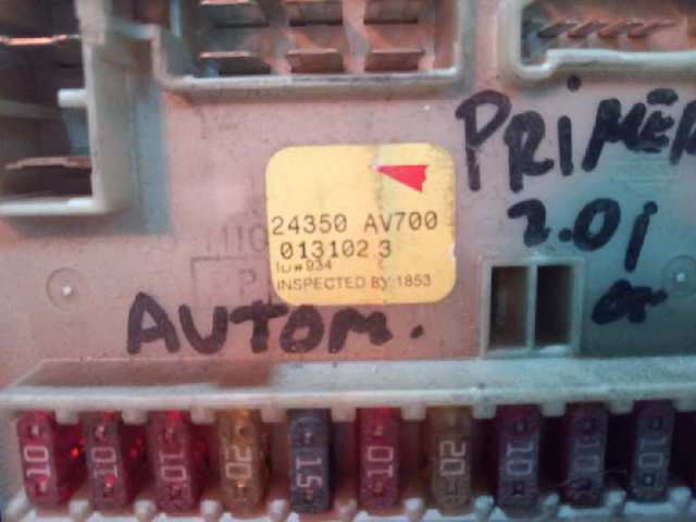 24350AV700 NISSAN Caja de fusibles trasera interior comprar Bilbao