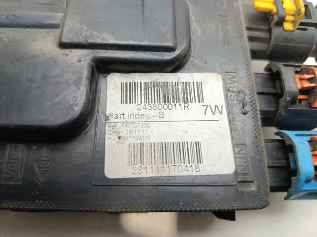 243800011R RENAULT Módulo de control de batería  en stock Gandía