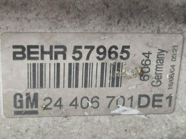 OPEL 24406701 Intercooler comprar Pamplona