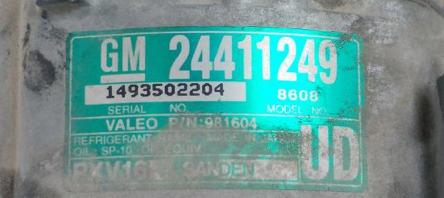 24411249 OPEL Compresor de aire acondicionado  disponible Vigo