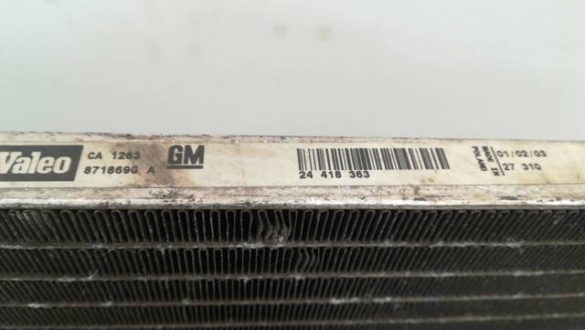 24418363 OPEL Condensador de aire acondicionado  comprar en Oviedo