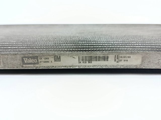 OPEL 24418363 Condensador aire acondicionado  en stock Salamanca