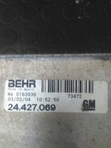 24427069 OPEL Intercooler  en stock Córdoba