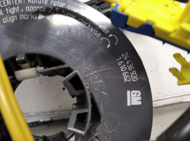 24436920 Anillo AIRBAG  en stock Castellón