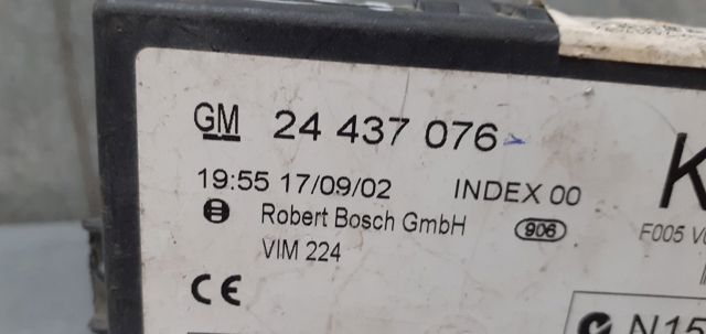 24437076 OPEL Módulo de confort  comprar en Jaén