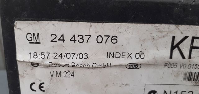24437076 OPEL Módulo de confort  comprar en Oviedo