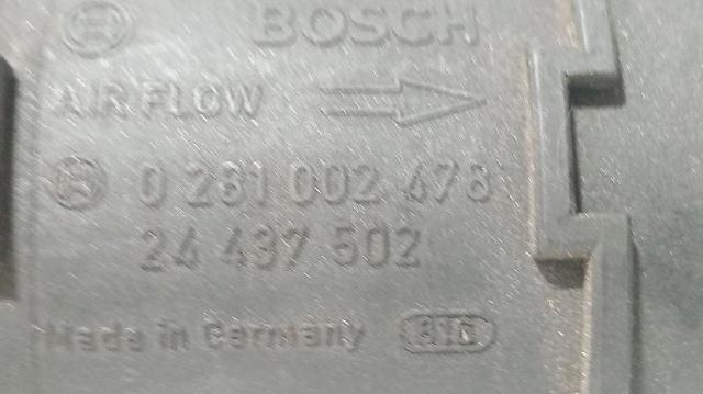 OPEL 24437502 Sensor de flujo de masa de aire  comprar en Murcia