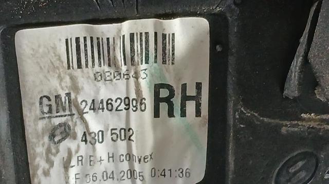 OPEL 24462996 Espejo retrovisor derecho  comprar en Murcia