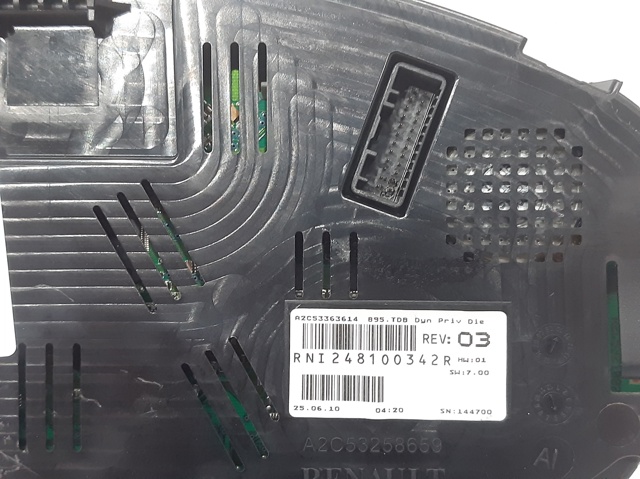 RENAULT 248100342R Cuadro instrumentos  en stock Valencia