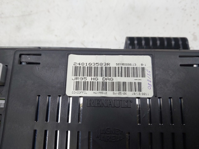 248103583R RENAULT Tablero de instrumentos  comprar en Lleida