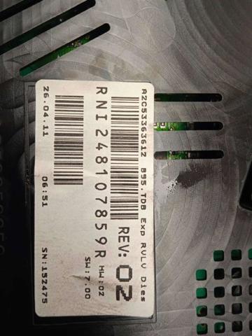 248107859R RENAULT Cuadro instrumentos comprar Bilbao