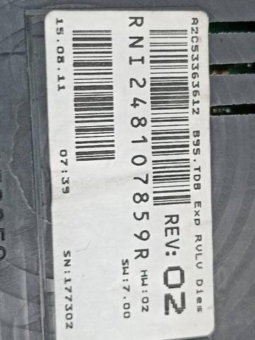 RENAULT 248107859R Cuadro instrumentos  en stock Valencia