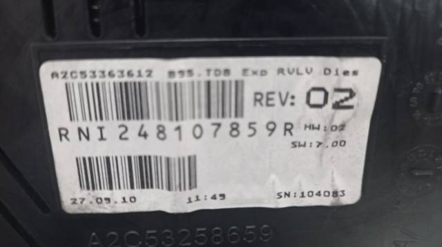 248107859R RENAULT Cuadro instrumentos comprar Bilbao