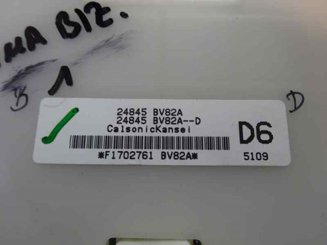 NISSAN 24845BV82A Unidad de control aire acondicionado comprar Tarragona
