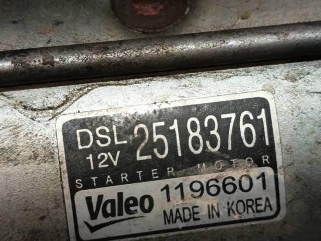 25183761 Motor de arranque  en stock Granada