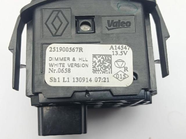 RENAULT 251900567R Botón del regulador de altura de faros  disponible España