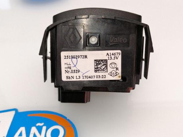 251902972R RENAULT Botón del regulador de altura de faros  disponible Vigo