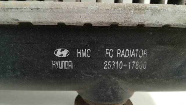 2531017800 HYUNDAI Radiador de refrigeración del motor  comprar en Lleida