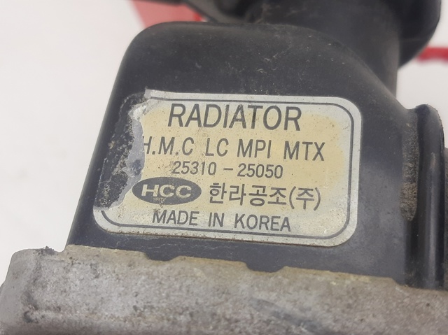 HYUNDAI 2531025050 Radiador  en stock Valencia