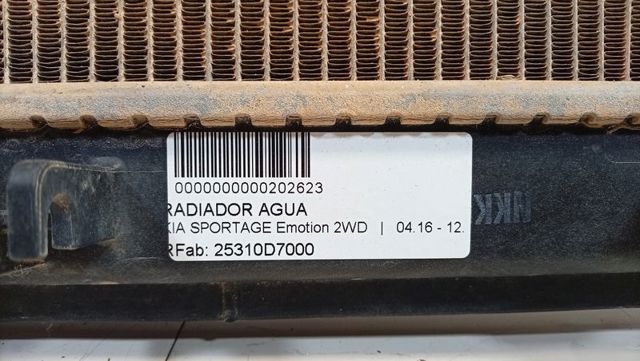 HYUNDAI 25310D7000 Radiador  en stock Terrassa