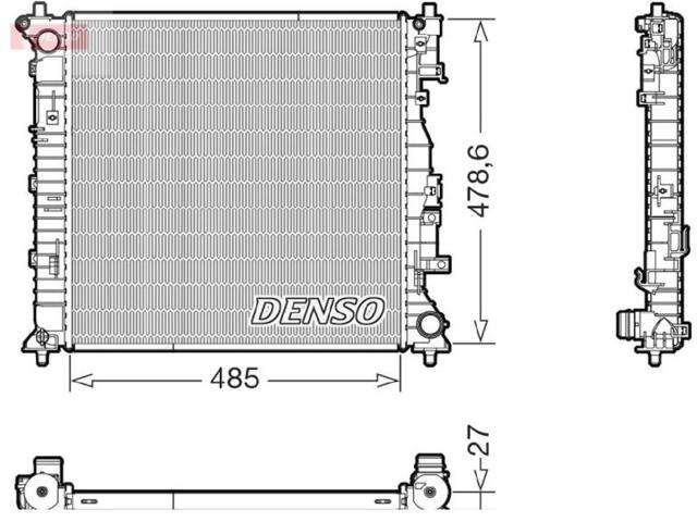 HYUNDAI 25310N7030 Radiador de refrigeración del motor  disponible España