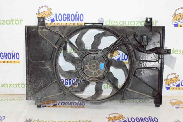 Ventilador (rodete +motor) refrigeración del motor con electromotor completo 253801E050 Hyundai/Kia