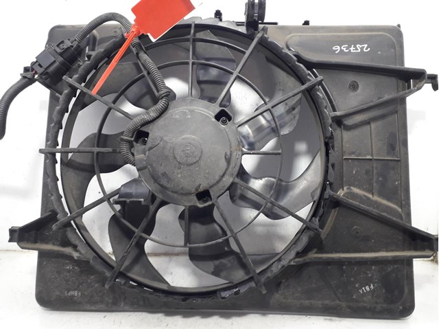 Ventilador (rodete +motor) refrigeración del motor con electromotor completo 253801H050 Hyundai/Kia