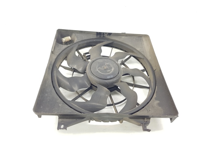 Difusor de radiador, ventilador de refrigeración, condensador del aire acondicionado, completo con motor y rodete 253802Y000 Hyundai/Kia