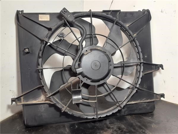 Difusor de radiador, ventilador de refrigeración, condensador del aire acondicionado, completo con motor y rodete 253803K728 Hyundai/Kia