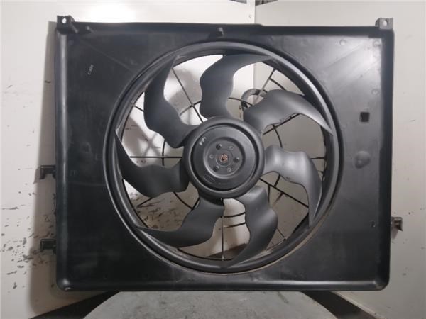 Difusor de radiador, ventilador de refrigeración, condensador del aire acondicionado, completo con motor y rodete 253803K728 Hyundai/Kia