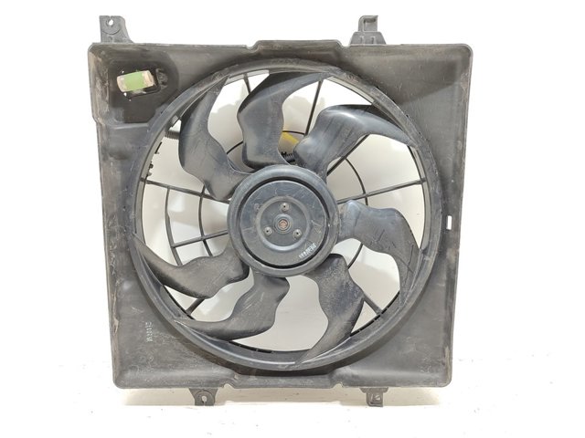 Difusor de radiador, ventilador de refrigeración, condensador del aire acondicionado, completo con motor y rodete 25380D7000 Hyundai/Kia