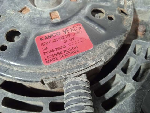 HYUNDAI 2538626200 Motor ventilador del radiador comprar Barcelona