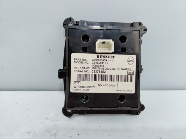 253B00345R RENAULT Joystick multifunción comprar Bilbao