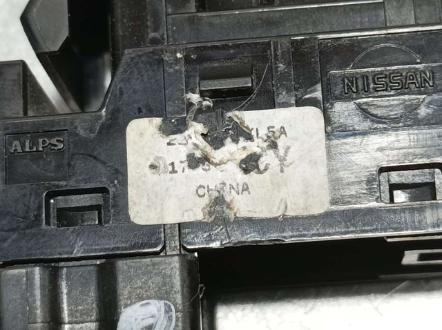 NISSAN 254111KL5A Botón de encendido del motor del elevalunas trasero  en stock Valencia