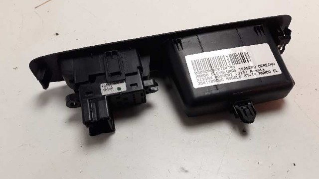 NISSAN 25411BR00A Botón de encendido del motor del elevalunas trasero  disponible Valladolid